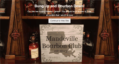Desktop Screenshot of mandevillebourbonclub.com