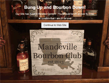 Tablet Screenshot of mandevillebourbonclub.com